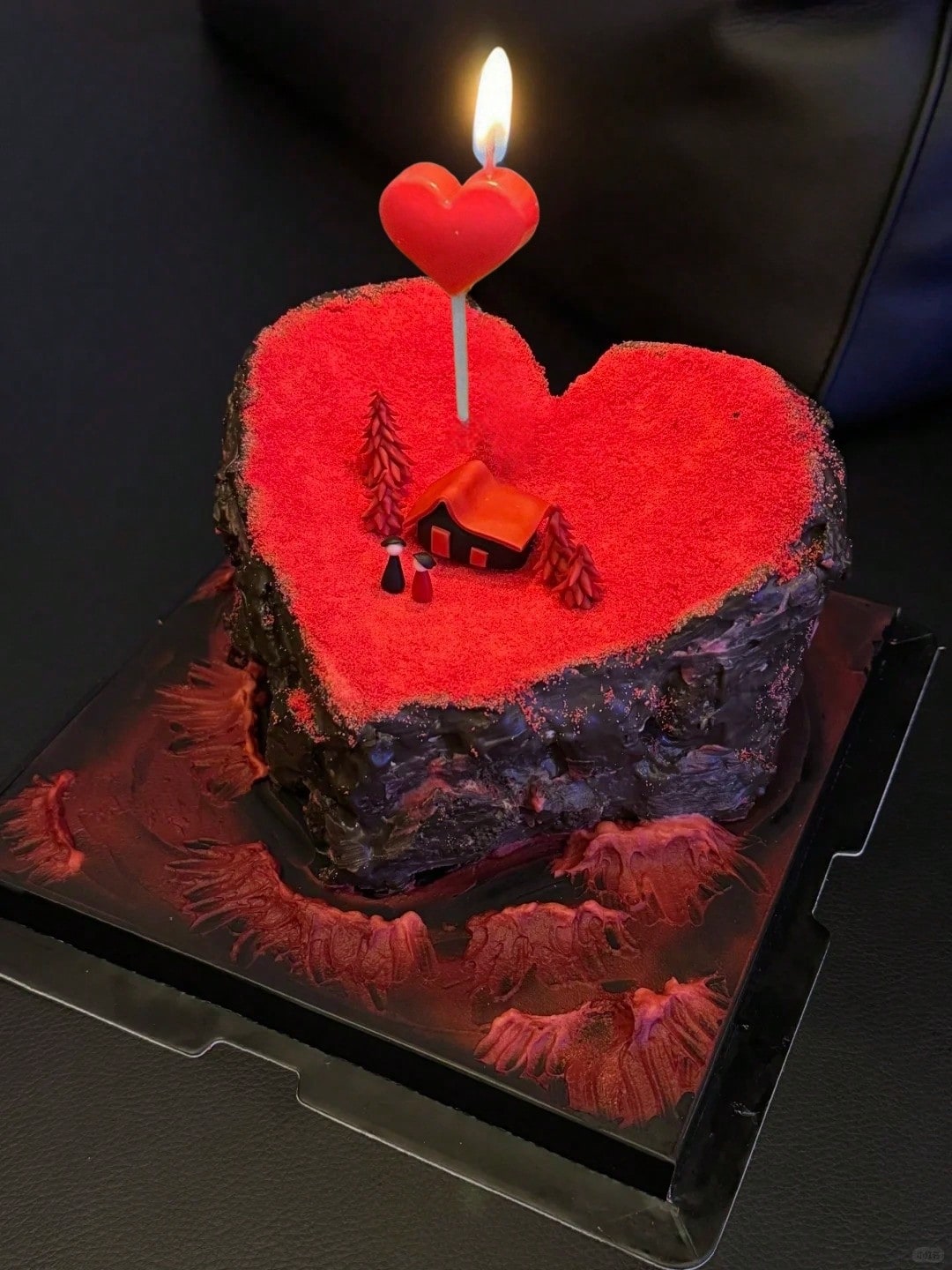 Heart candles