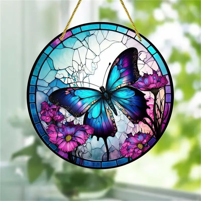 Creative butterfly theme wall decor