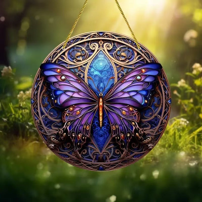 Creative butterfly theme wall decor