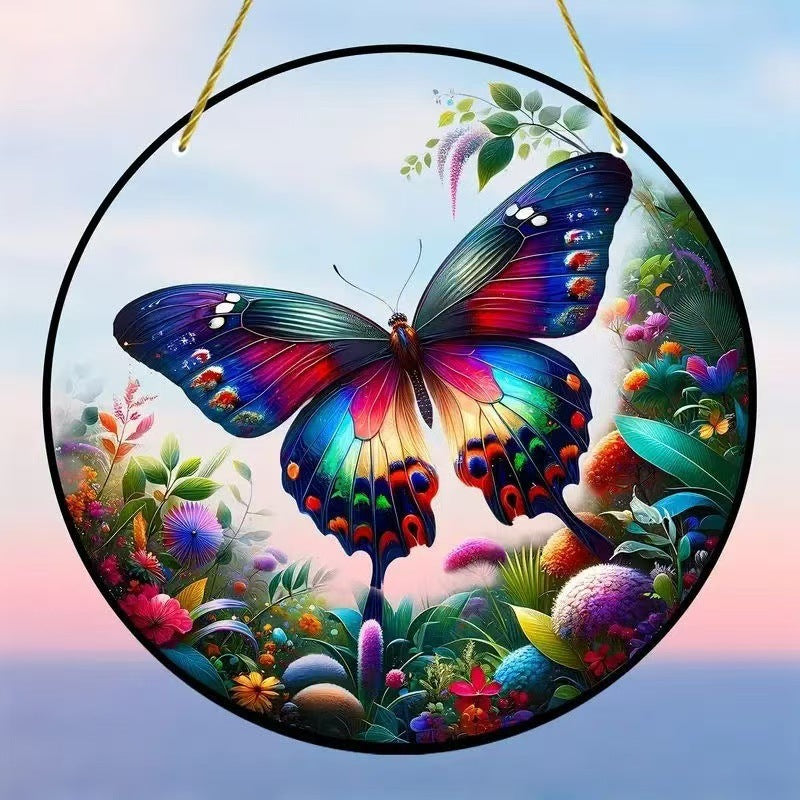 Creative butterfly theme wall decor