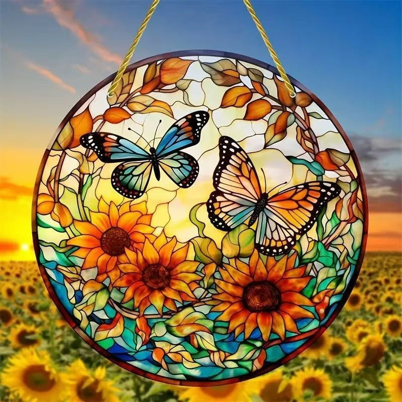 Creative butterfly theme wall decor