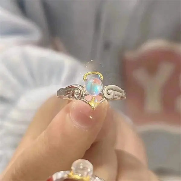 Jasamine flowers ring for women Korean style