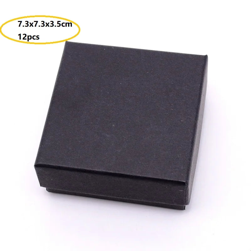 24 Pcs Jewelry Boxes 3.54× 3.54 x 1.18