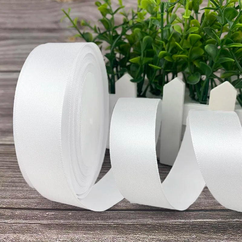Satin ribbons 25 Yards/Roll