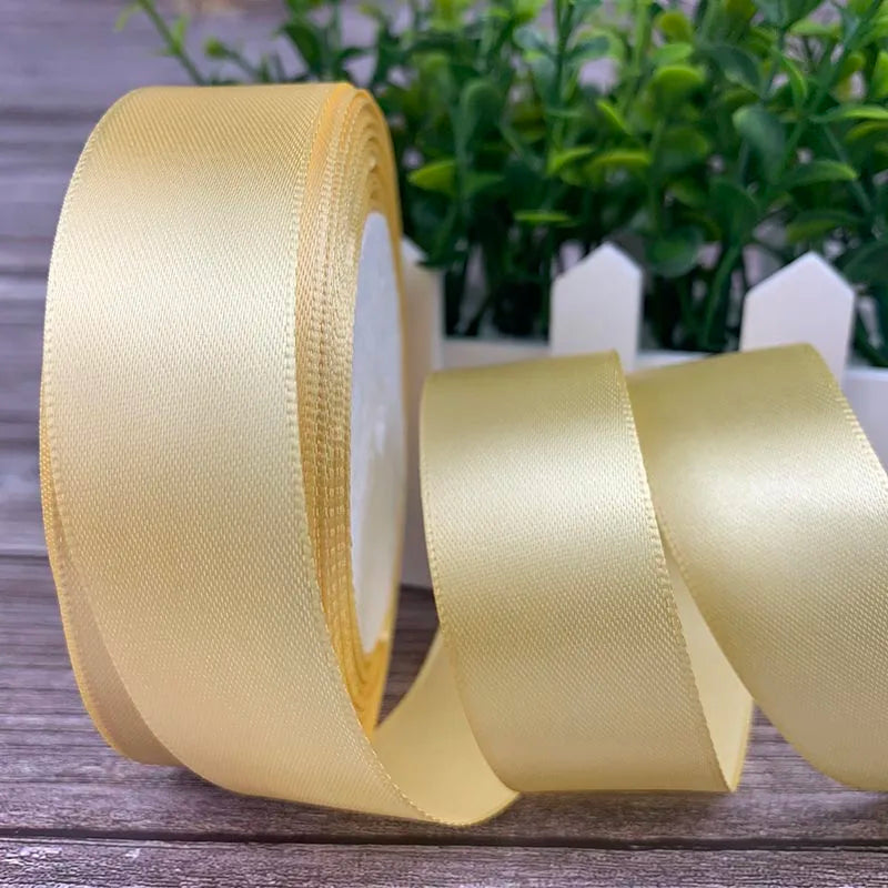 Satin ribbons 25 Yards/Roll