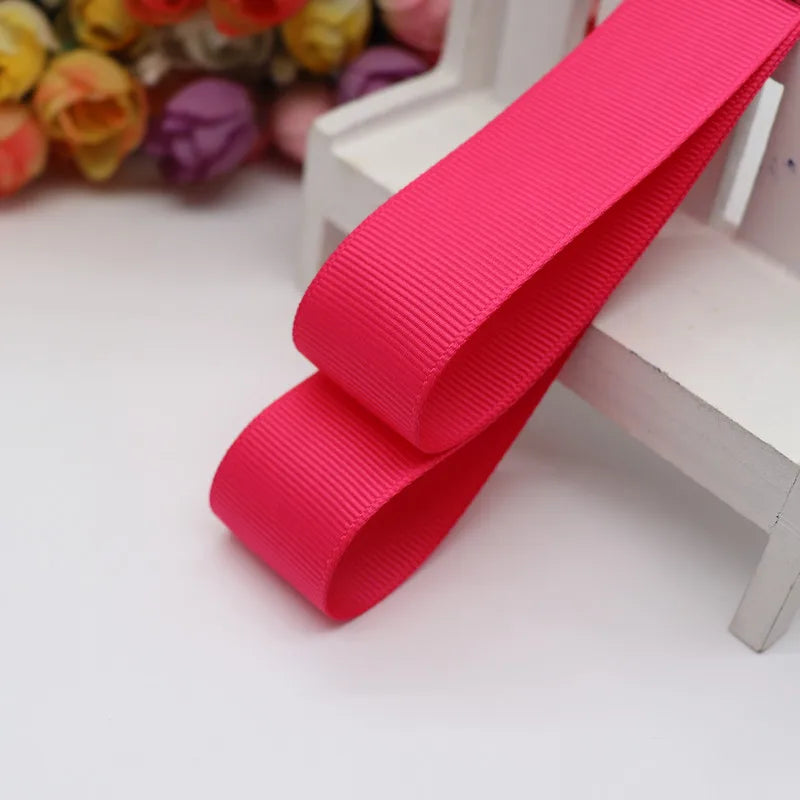 Solid color grosgrain 1-1/2" 38MM/25MM 10Yards Ribbons