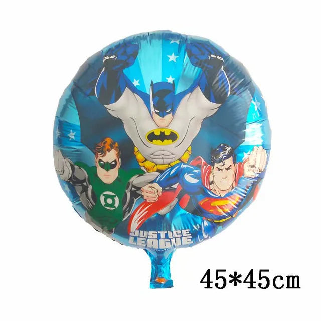 3D Superhero Foil Balloons – Spiderman & Iron Man