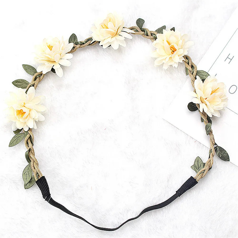 Flower crown hairband