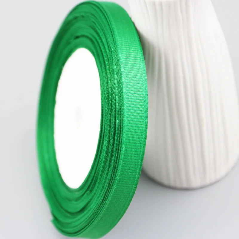 Grosgrain fabric ribbon gift wrap (25 yards/roll) 10mm