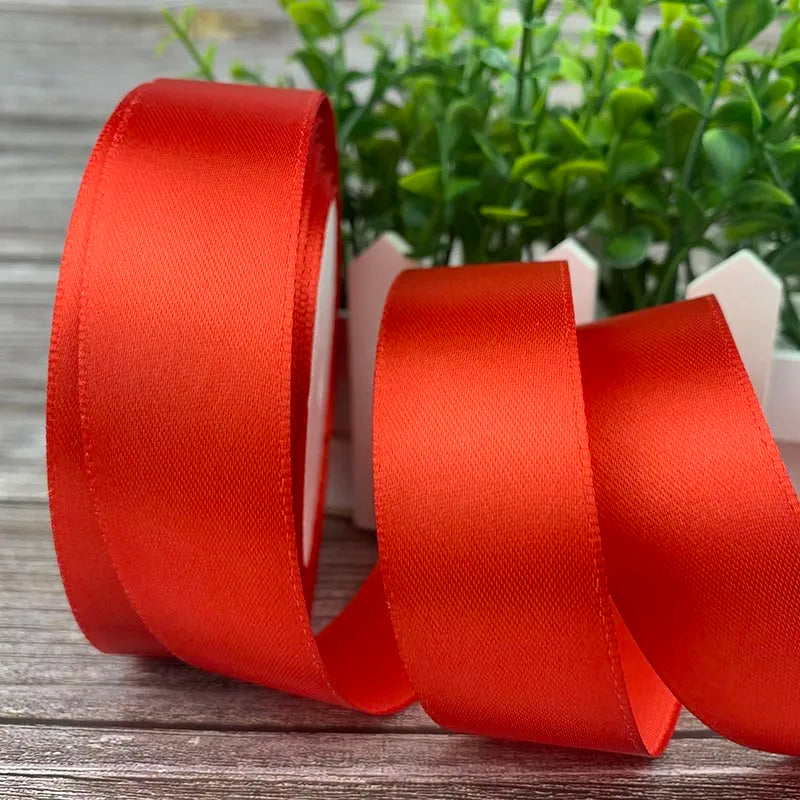 Satin ribbons 25 Yards/Roll
