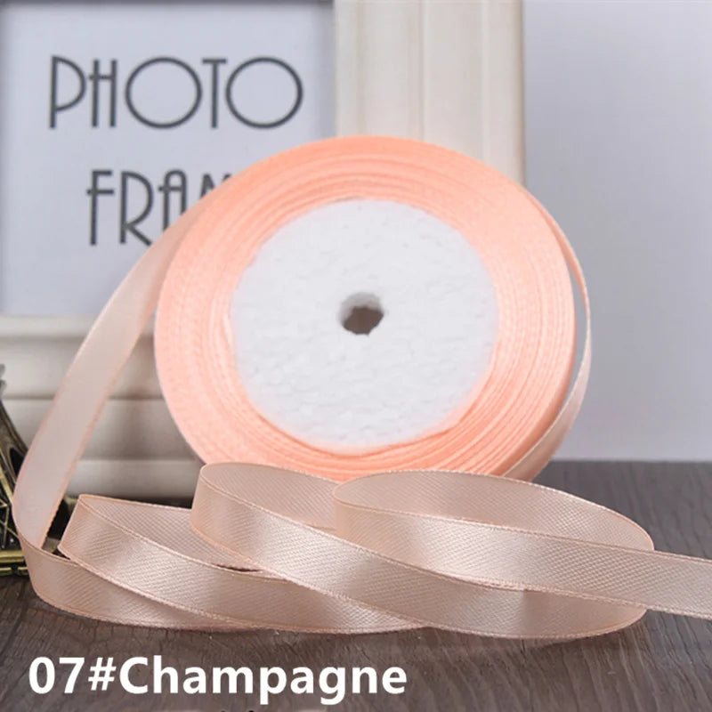25Yards/Roll Grosgrain Satin ribbons wide6mm-50mm
