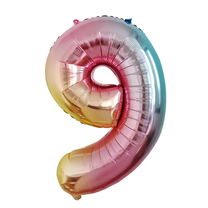 6pcs Unicorn balloon