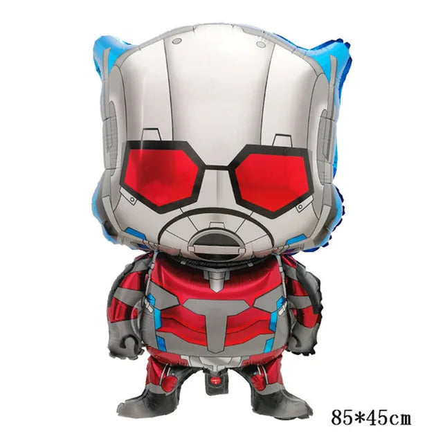 3D Superhero Foil Balloons – Spiderman & Iron Man