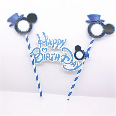 Mickey figure candles