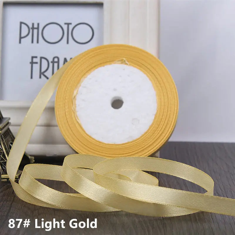 25Yards/Roll Grosgrain Satin ribbons wide6mm-50mm