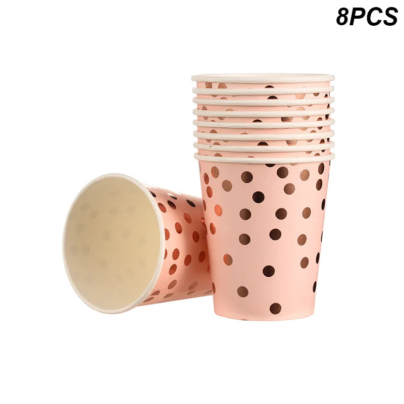 Decorations Rose Gold