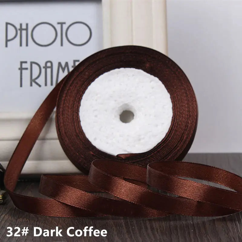 25Yards/Roll Grosgrain Satin ribbons wide6mm-50mm