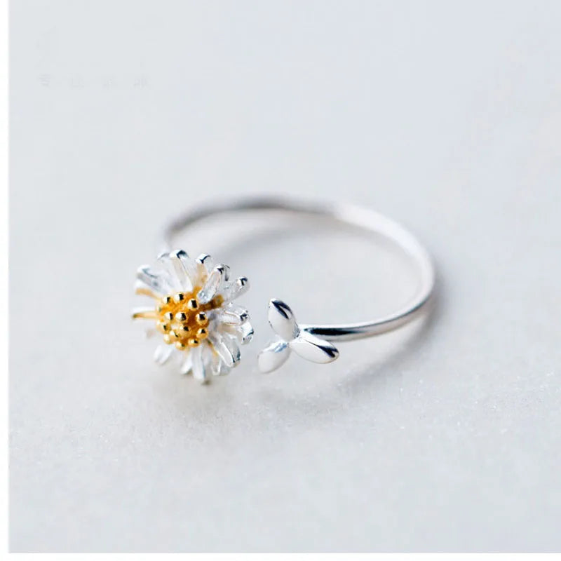 Jasamine flowers ring for women Korean style