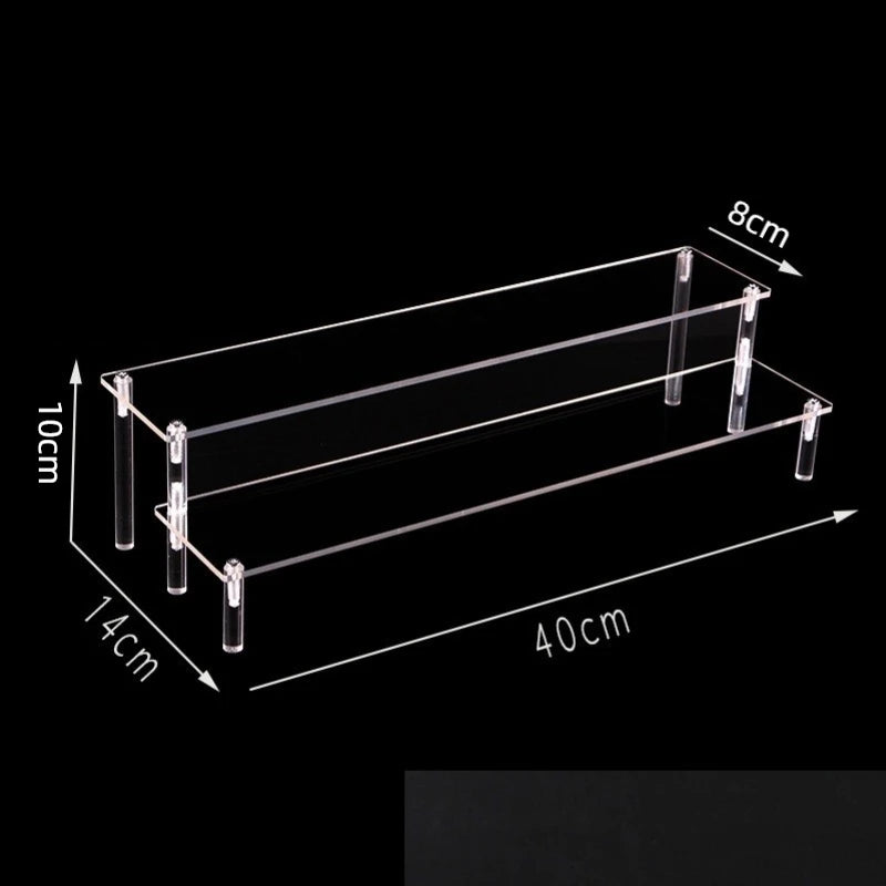 1-5 Tier Clear Acrylic Display Stand
