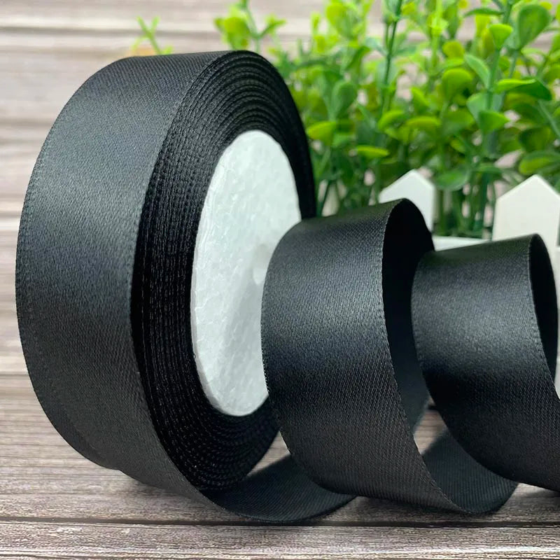 Satin ribbons 25 Yards/Roll