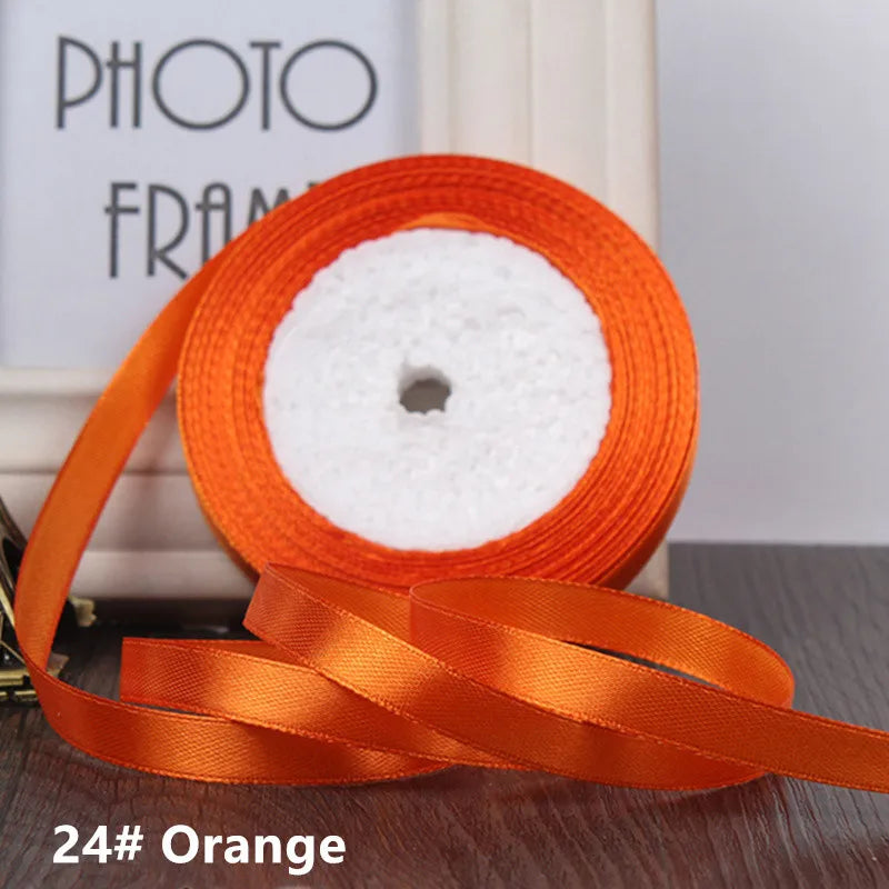 25Yards/Roll Grosgrain Satin ribbons wide6mm-50mm