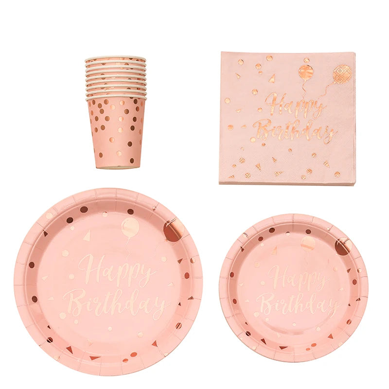 Decorations Rose Gold