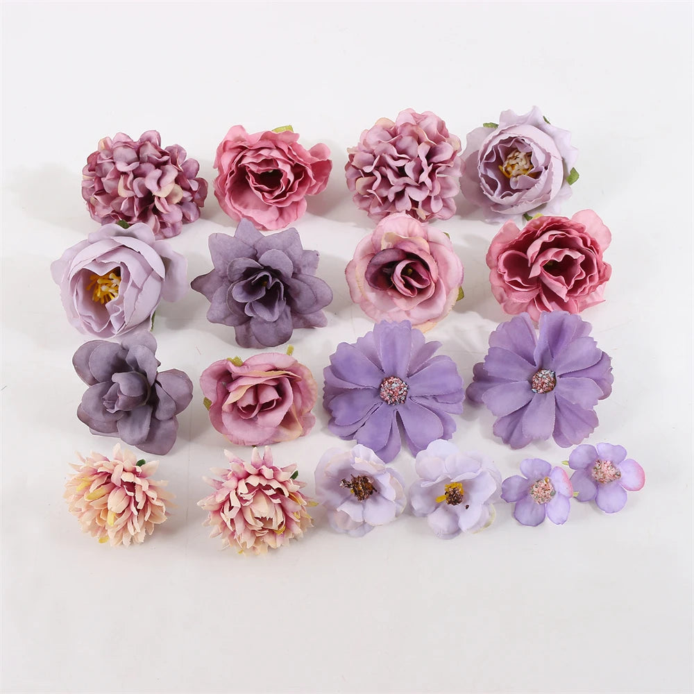 1Bag , Artificial flower head for decoration