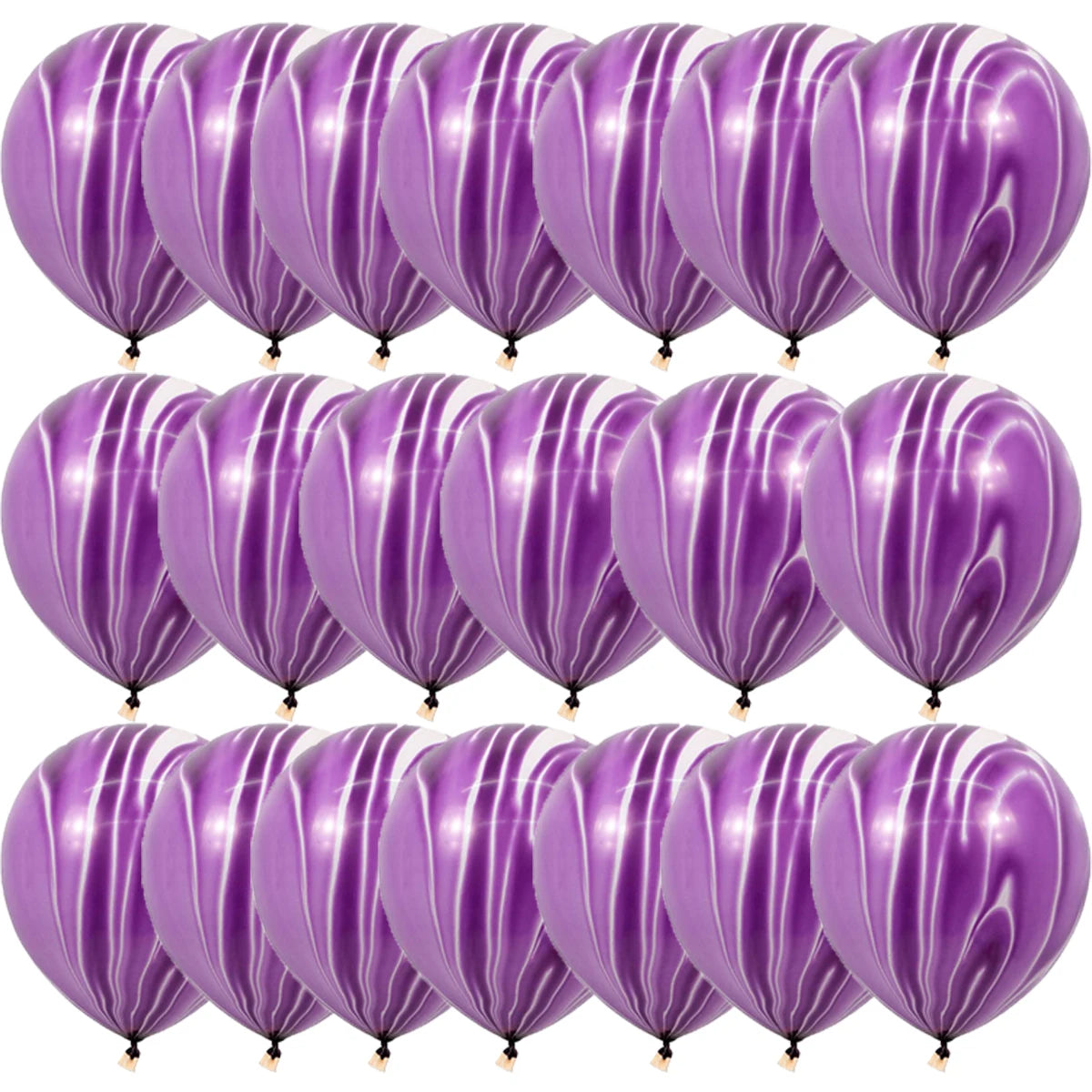Agate Marble Balloons 40 Pcs