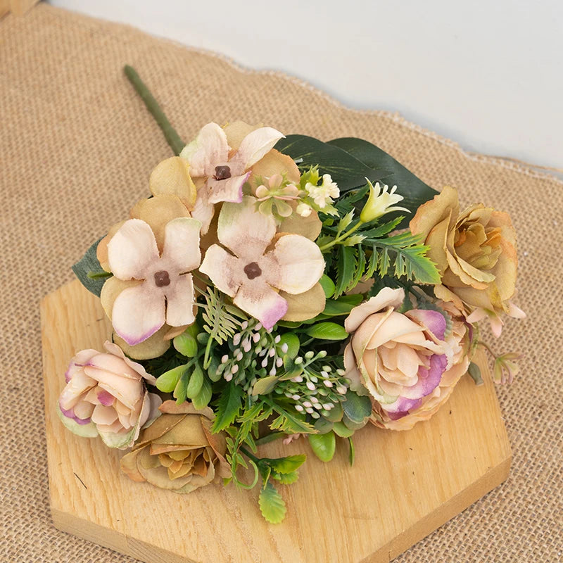 Silk Artificial rose flowers