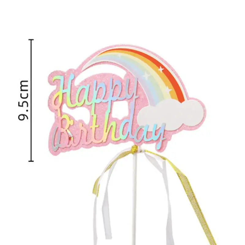 Unicorn cake topper decor