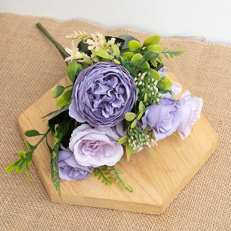Silk Artificial rose flowers