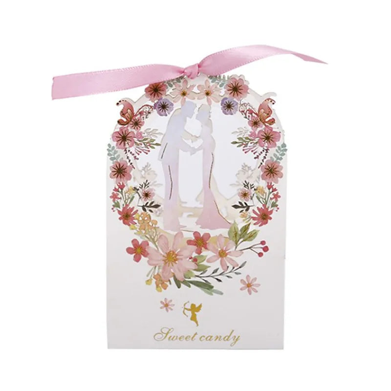 Small gift box for wedding sweet candy 10/20/50pcs