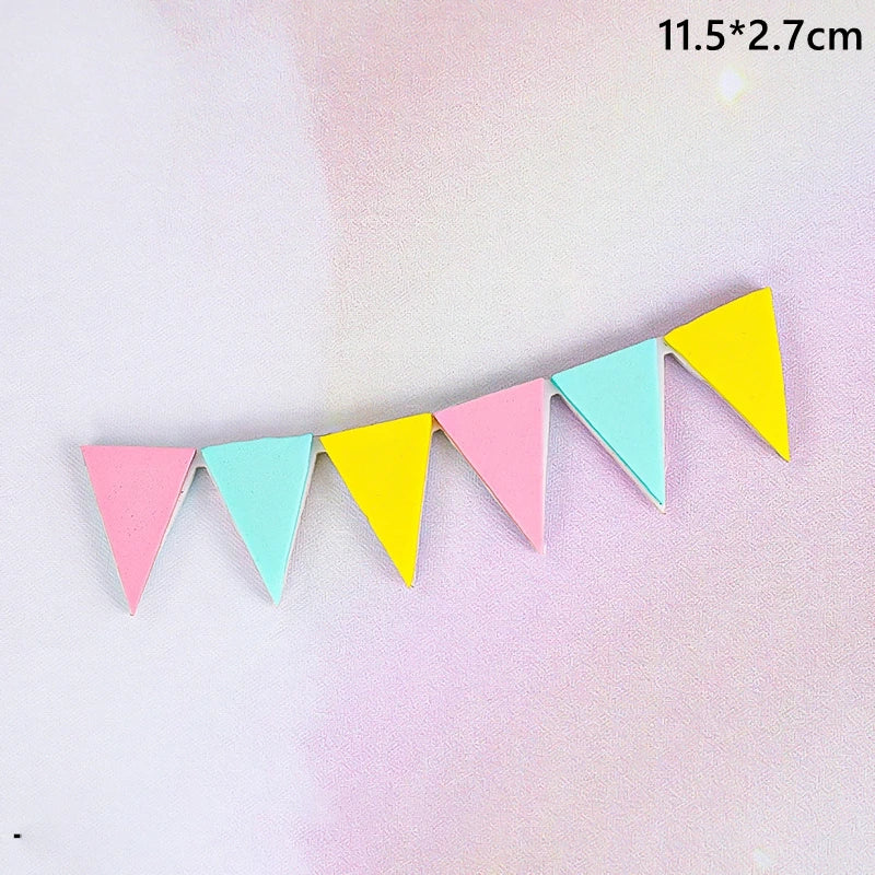 Unicorn cake topper decor