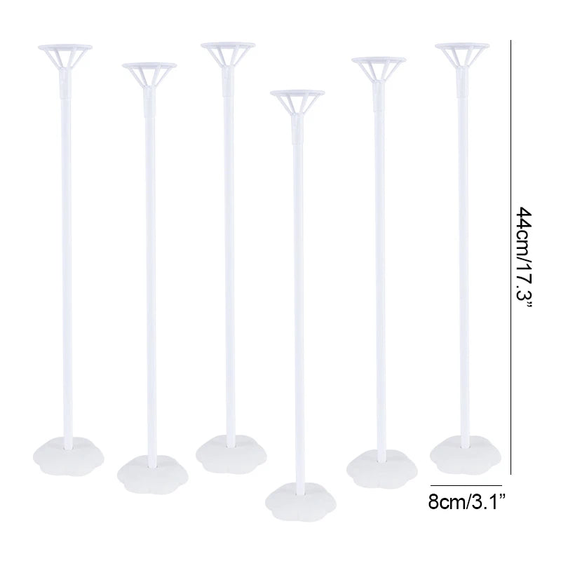 6PCS Balloon Stand Base – Party & Wedding