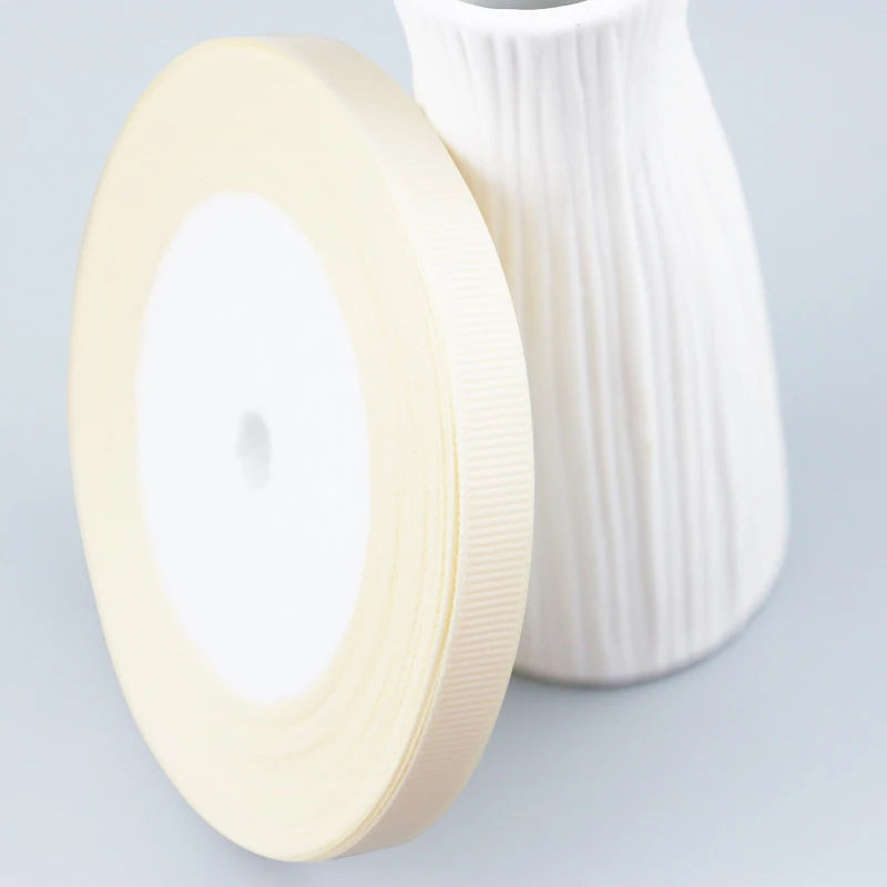 Grosgrain fabric ribbon gift wrap (25 yards/roll) 10mm