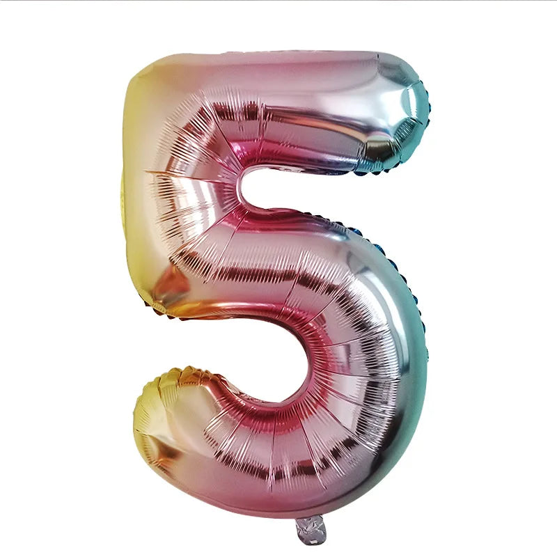 6pcs Unicorn balloon