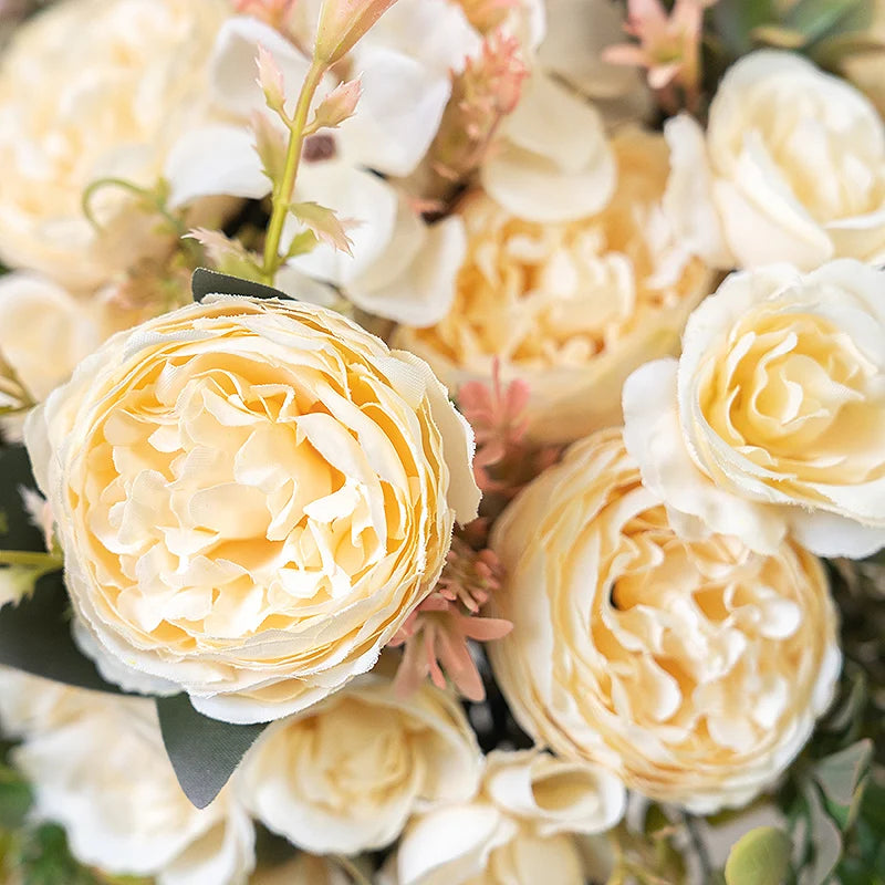 Silk Artificial rose flowers