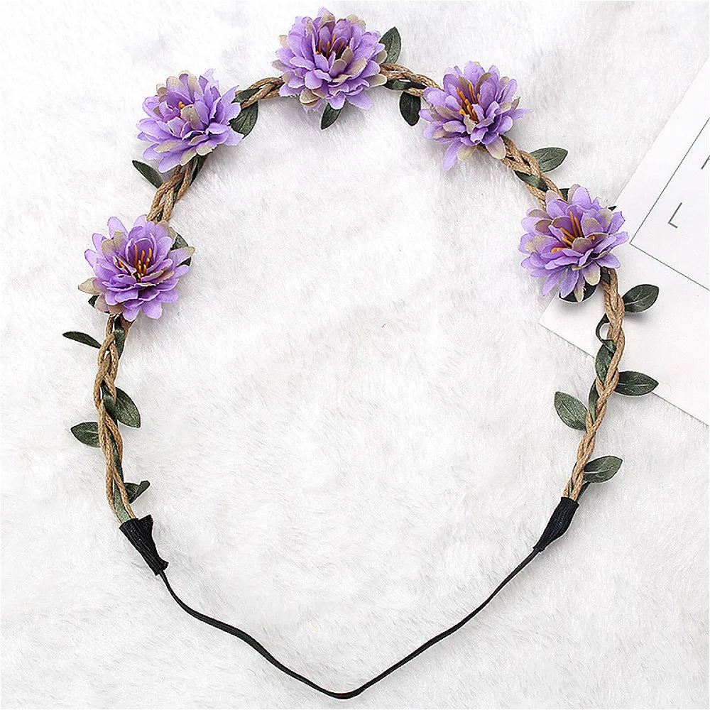 Flower crown hairband
