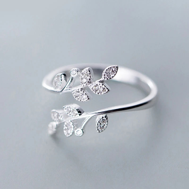 Jasamine flowers ring for women Korean style