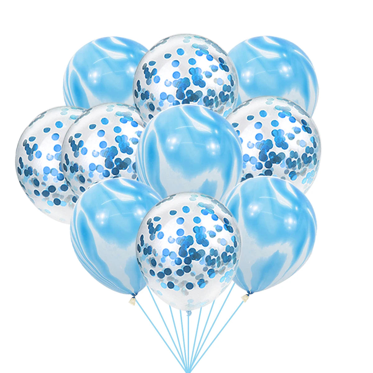 Agate Marble Balloons 40 Pcs