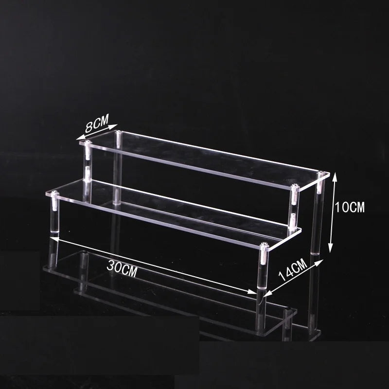 1-5 Tier Clear Acrylic Display Stand