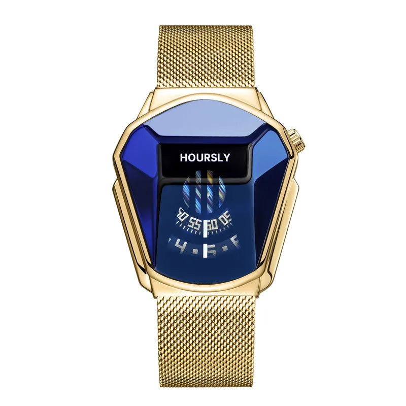 Hoursly brand technology fashion Quartz luxury watch for men