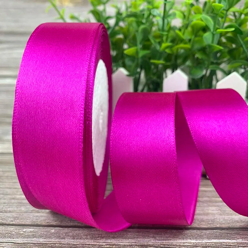 Satin ribbons 25 Yards/Roll