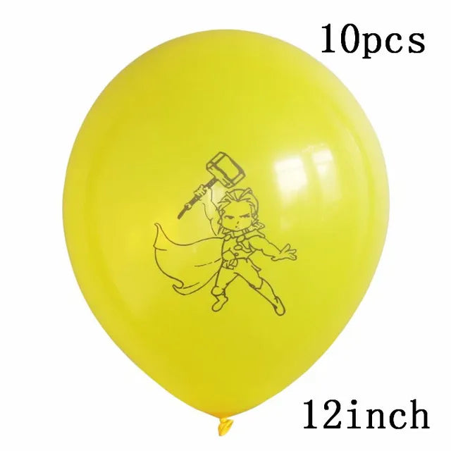 3D Superhero Foil Balloons – Spiderman & Iron Man