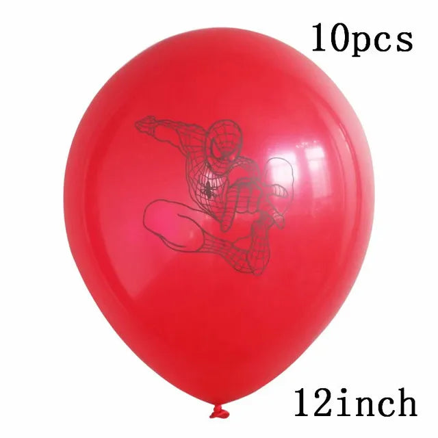 3D Superhero Foil Balloons – Spiderman & Iron Man