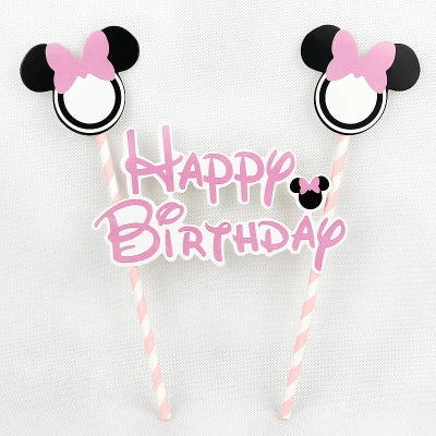 Mickey figure candles