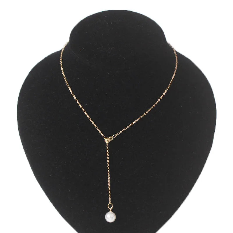 Neck pearl choker necklaces