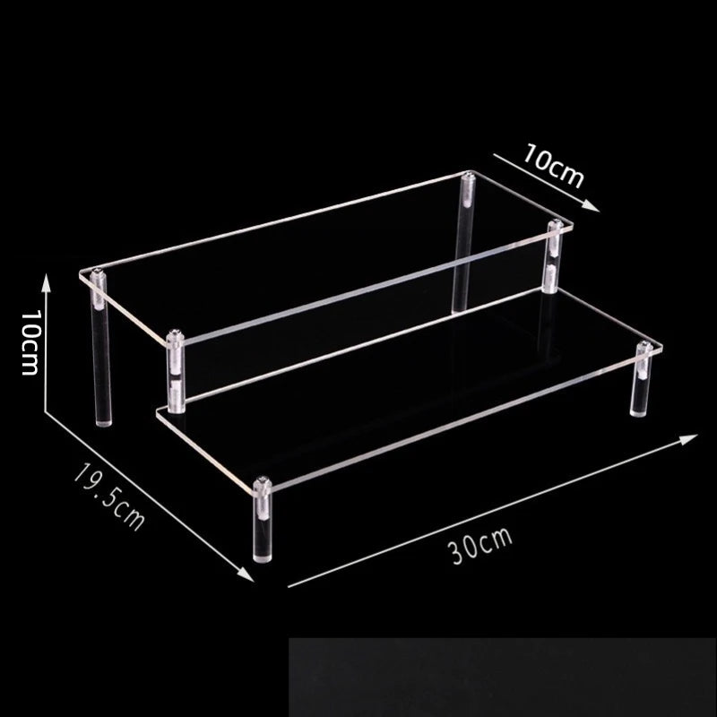 1-5 Tier Clear Acrylic Display Stand
