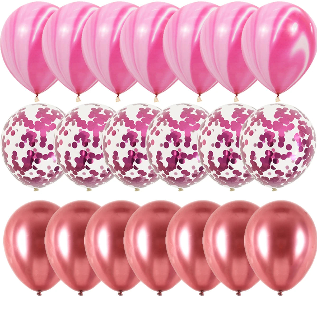 Agate Marble Balloons 40 Pcs