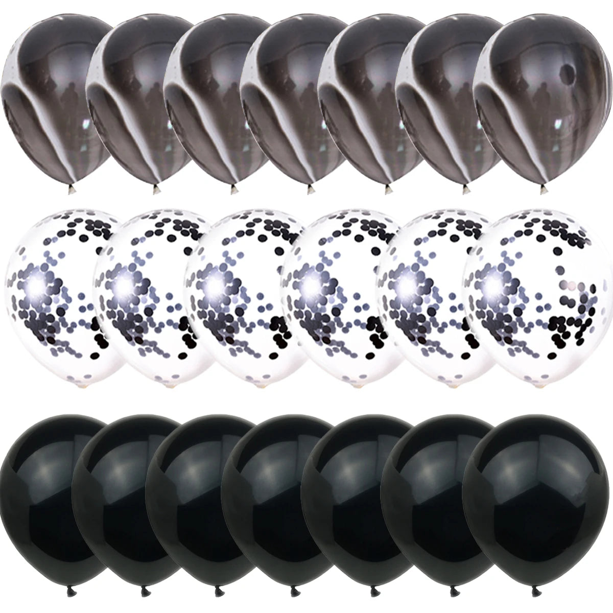 Agate Marble Balloons 40 Pcs